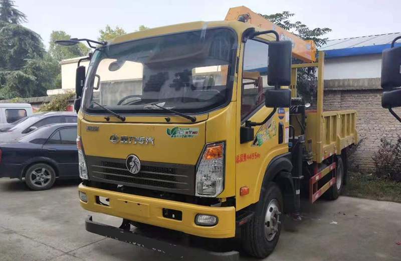 國六藍牌重汽王牌隨車吊