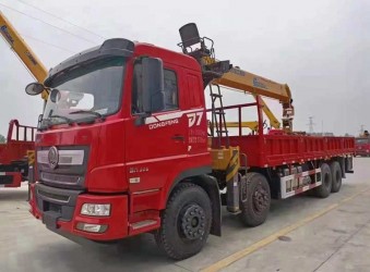 東風(fēng)D7前四后八隨車吊,配石煤12,14,16噸吊機(jī)多少錢?