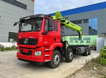 陜汽德龍M3000前四后八隨車吊配中聯(lián)重科16噸吊機帶3噸小鉤，價格多少錢