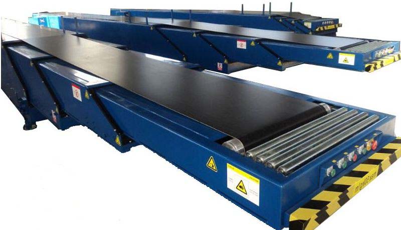 四川伸縮皮帶輸送機使用案列